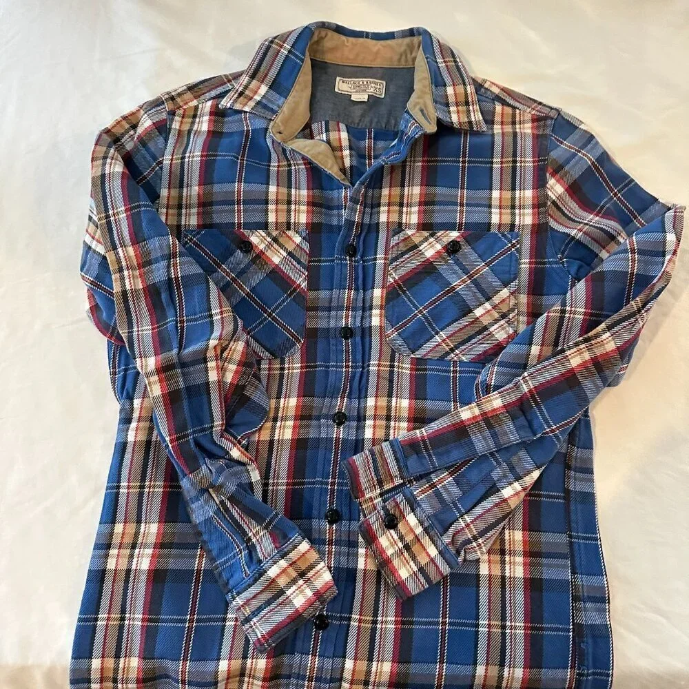 JCrew Walace & Barnes Flannel Twill Button Down